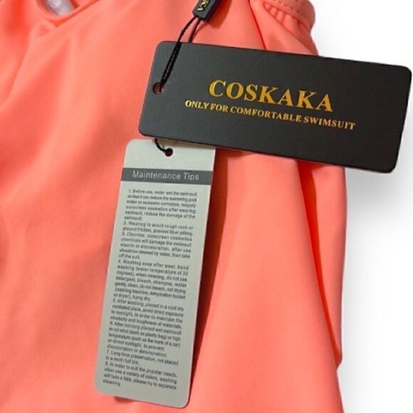 Coskaka Two Piece Bikini XS, Gorgeous 2 Piece!! High Waist Bottoms - Picture 5 of 6
